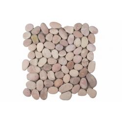 Mozaika Garth riečne okruhliaky - bežová obklady 1 m2