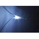 Vianočné osvetlenie - LED svetelná sieť 2 x 2 m - studená biela 160 diód