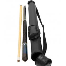 Dvojdielne tágo na biliard + puzdro 146 cm