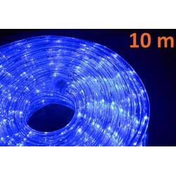 LED svetelný kábel 10 m - modrá, 240 diód