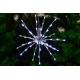 Vianočné osvetlenie - meteorický dážď - studená biela, 120 LED, 60 cm