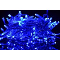 Vianočné LED osvetlenie 18 m - modré, 200 diód
