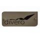 Skladací stolík DIVERO - teakové drevo - 100 cm