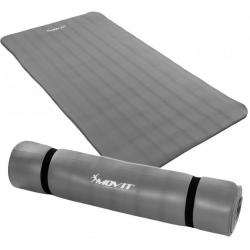 Podložka na jógu MOVIT 190 x 100 x 1,5 cm – sivá