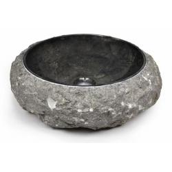Umývadlo z kameňa DIVERO - čierny mramor