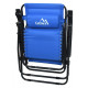 Kreslo kempingové polohovacie LIVORNO - modré
