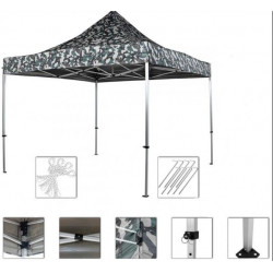 INSTENT PRO Záhradný stan 3 x 3 m, urban + 2 bočnice