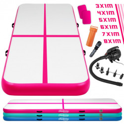 PHYSIONICS Nafukovacia žinenka 700 x 100 x 10 cm, ružová