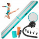 Physionics Airtrack nafukovacia žinienka, 3 m, zelená