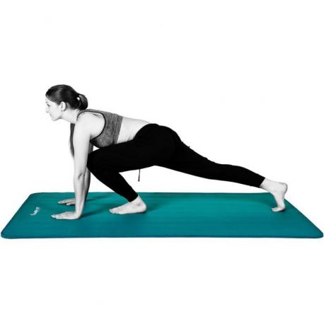 Podložka na jógu MOVIT 190 x 60 x 1,5 cm tmavo tyrkysová
