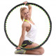 MAXXIVA hula- hoop masážna obruč, 98 cm, čierna