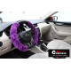 Poťah na volant Diamond- fialový