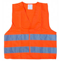 COMPASS výstražná detská vesta, oranžová, EN 1150