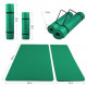 Gorilla Sports Podložka na jogu, 190 x 100 cm, zelená