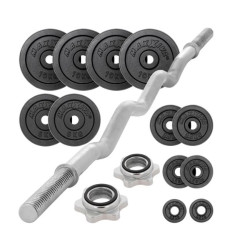 MAXXIVA nakladací činkový set, liatina, 60 kg